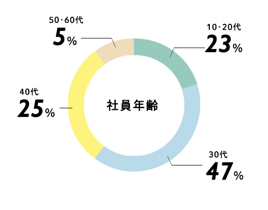 社員年齢